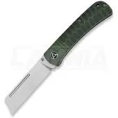 QSP Knife Hedgehog Slip Joint Green Micarta Taschenmesser