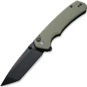 CIVIVI Button Lock Brazen, OD Green G-10