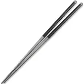 Spartan Blades Pineland Chopstick Set Plain Titanium & Carbon Fiber