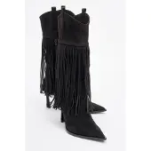Prologue Gueras Fransen Spitzer Zeh Stiefel (Damen)