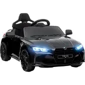 AIYAPLAY Kinder Elektroauto 12V Kinderfahrzeug mit 2,4G-Fernbedienung Schwarz