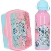 Disney Lilo & Stitch Lunchpaket – Praktisches Set mit Lunchbox und Trinkflasche für Kinder