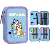 Bluey Group Bluey Federmäppchen Lila Mann Lila One Size