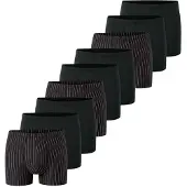 Schiesser Retro Short / Pant 95/5 Essentials in Schwarz | Gr.: 4