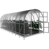 BAUMERA Gewächshaus KLASIKA 18 (3x6m) mit fundamenten und 4mm Polycarbonat;