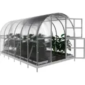 BAUMERA Gewächshaus KLASIKA 12 (3x4m) mit fundamenten und 4mm Polycarbonat;