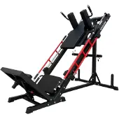 Nordcore 3-IN-1 Hack Squat Maschine/Beinpresse/Wadenmaschine