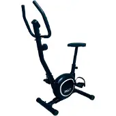 React Heimtrainer Serie 250 Schwarz, 8 Widerstandsstufen, 2,5 kg Schwungrad, Handpulsmessung, max. Benutzergewicht 100 kg, 72x47x113 cm