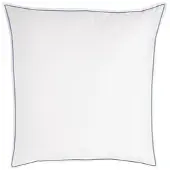TRAUMSCHLAF Uni Kissenbezug White Collection Pico-Pico 70x90 cm dark-blue