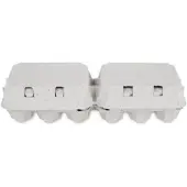 Funny 6er Eierschachteln, 2 x 6 Eier, weiß, unbedruckt, 130 Stück