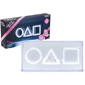 Paladone Tintenfisch Spiel Neon Style Led-lampe 15x30 Cm