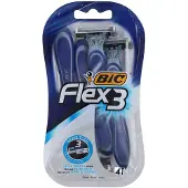 BIC Flex 3 Light Herrenrasierer 3-Klingen 4 Stk St Keine Angabe