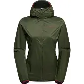 La Sportiva Across Lite Jkt W, Cypress/Azalea, S, ZAHJ018E47P19S, Mountain Hiking Damen Technische Jacke -
