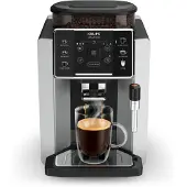 Krups Sensation C90 EA910E, Espressomaschine, 1,7 l, Kaffeebohnen, Eingebautes Mahlwerk, 1450 W, Aluminium, Schwarz