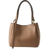 Furla für Damen. WB02020-HSF000 Nuvola M Tote Ledertasche braun (OSFA), Lässig