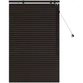vidaXL Venezianische Jalousie Dunkelbraun 85 x 130 cm 35 mm