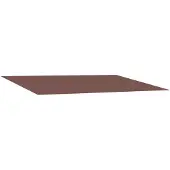 vidaXL Markisenersatzstoff Braun 500 x 300 cm Polyester