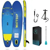 Wattsup F10 SUP Board Stand Up Paddle Surf-Board Paddel ISUP 305x81cm