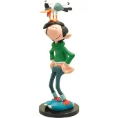 Plastoy Gaston Lagaffe: Figur Gaston mit Möwe