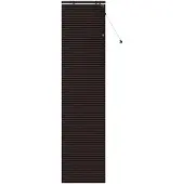 vidaXL Venezianische Jalousie Dunkelbraun 65 x 250 cm 35 mm