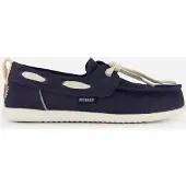 HeyDude Harbor Lo Breeze Washed Twill Damen Loafer Navy Größe 38