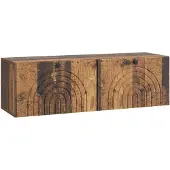 vidaXL Wandmontierter TV-Schrank Altholz 98 x 31 x 30 cm Holzwerkstoff