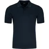 Ragman Herren Poloshirt - Oberteil, Softknit-Polo, Baumwollmischung, Brusttasche, Knopfleiste, kurz, einfarbig