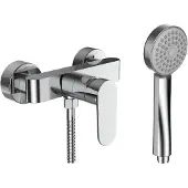 Laufen NEJA Duschenmischer, Aufputz, mit Zubehör, chrom, H3315170041311