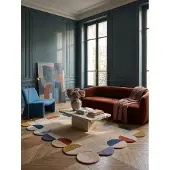 KADIMA DESIGN Läufer Wolle Rost-Natur 80 x 230 cm - HALLEIN