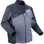 Bering Oxygen King Size wasserdichte Textiljacke unisex schwarz, XL