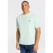 Hugo Boss T-Shirt Relaxed Fit, sommerlicher Druck, reine Baumwolle