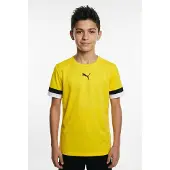 Puma Teamrise Trikot Kurzarm Kinder - Gelb