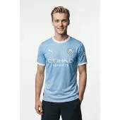 Puma Manchester City Fc 26/27 Replica Heim Kurzarm-t-shirt Blau S Mann Blau S
