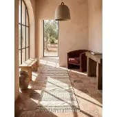KADIMA DESIGN Naturfaser Teppich Jute Wolle Baumwolle handgewebt strukturiert Boho Ethno | 60x230cm