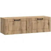 vidaXL Wandmontierter TV-Schrank Artisan-Eiche 98 x 31 x 30 cm