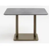 Coco Maison COCOMAISON Brest Bistrotisch stone anthracite