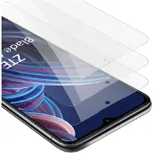 Cadorabo 3x Tempered Schutzglas für ZTE Blade A72 5G