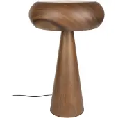 Dutchbone Tischlampe Morel M von aus Akazienholz im Boho-Stil, Braun