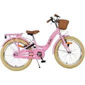 Volare Blossom Kinderfahrrad - Mädchen - 20 Zoll - Rosa - Zwei Handbremsen