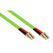 GOOD CONNECTIONS Alcasa LW-803LC5 Glasfaserkabel 3 m LSZH OM5 LC Grün