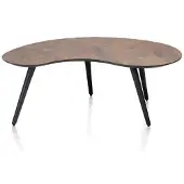 Henders & Hazel Maze Couchtisch Nierenform