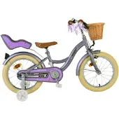 Volare Blossom Kinderfahrrad - Mädchen - 16 Zoll - Lila