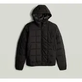 G-Star Meefic Quilted Hooded Jacke - Schwarz - Herren - XL