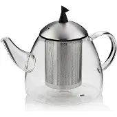 kela Teekanne Aurora mit Filter Transparent 1,8L