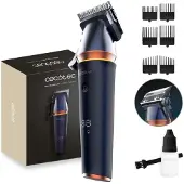 Cecotec PrecisionCare Expert Ceramic, Orange, Dunkelblau, 0,8 mm, 2 mm, Keramik, LED, Akku