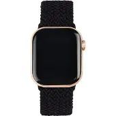 IDEAL OF SWEDEN Soft Braid Watch Band für Apple Watch | 44/45/46/49 mm - Iconic Black