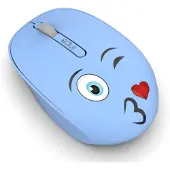 Inca Wrls Maus 1200DPI/3Tasten/2.4GHzUSB-A WEENY Emoji bl