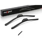 MAXGEAR Scheibenwischer Set Wischerblätter Vorne für RENAULT Clio IV Schrägheck (BH) Rahmenlos