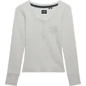Superdry Langarmshirt "ATHLETIC BUTTON DOWN LS TOP" Baumwolle, skinny fit