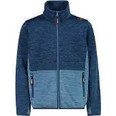 CMP Kinder Knit Tech Fleece Outdoor Jacke blau 128
